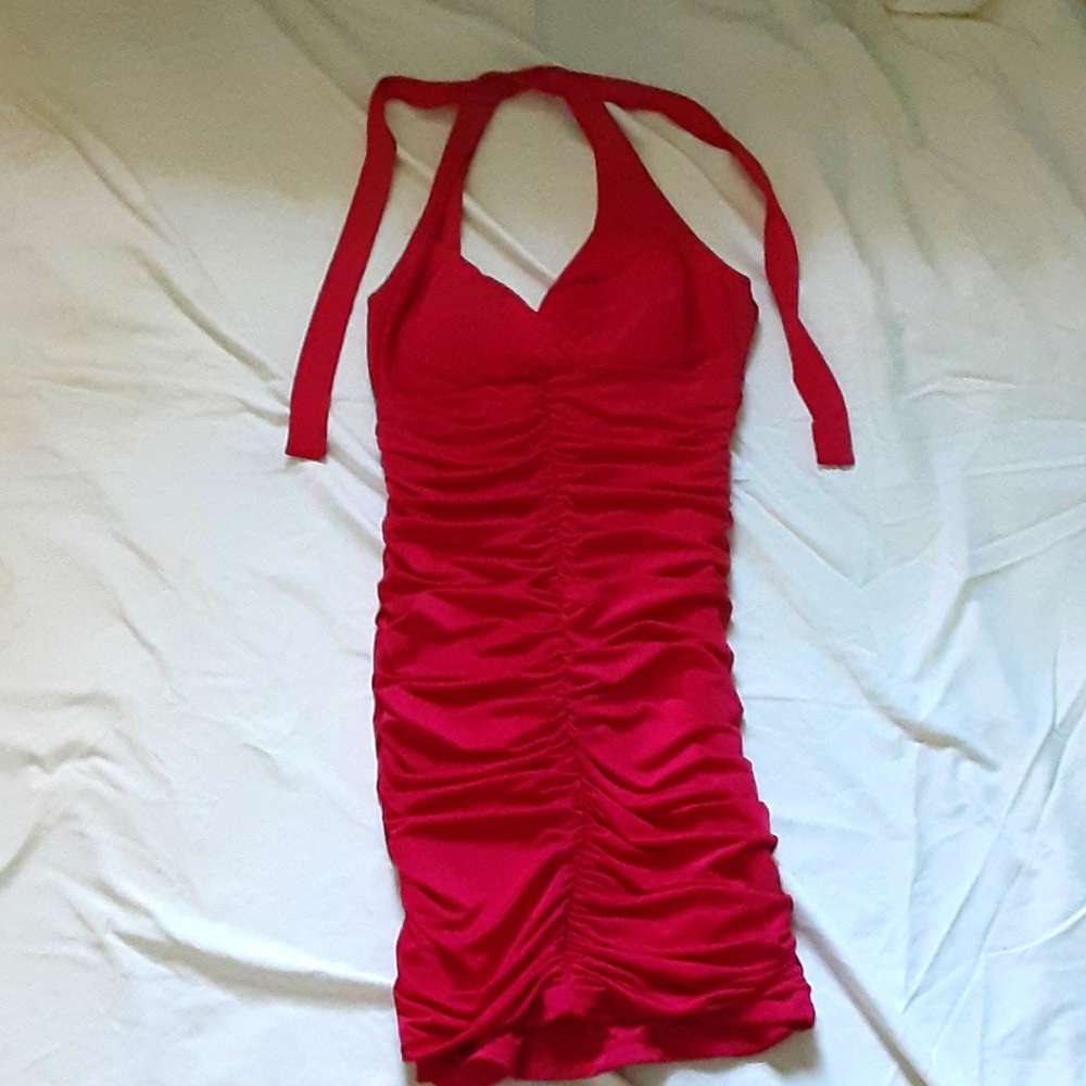Red dress